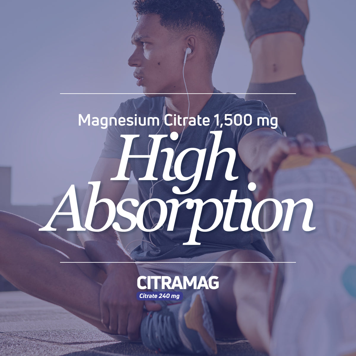 Citramag Magnesium Citrate | 240 mg Magnesium | 60 Veggie Capsules - Benfit