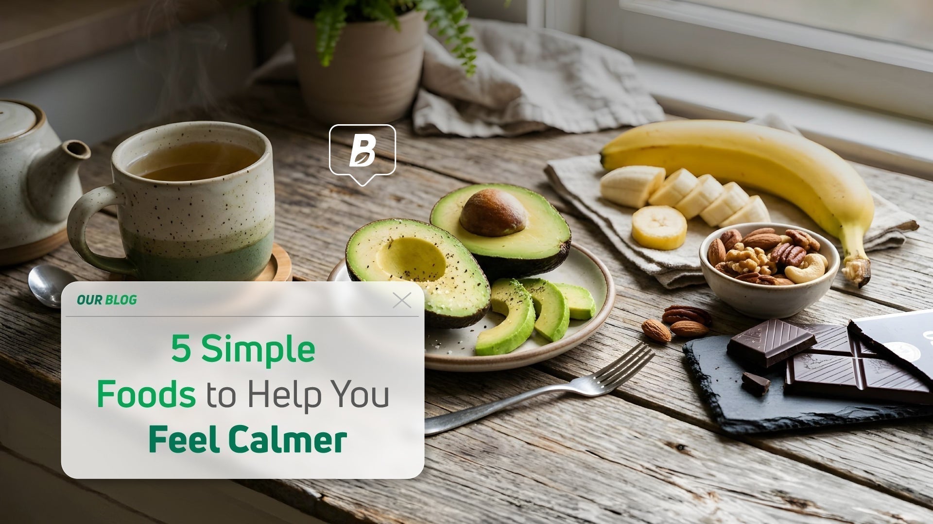 5 Simple Foods to Naturally Reduce Stress – Benfit by Nutra LLC