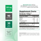 Milk Thistle Extract 300 mg – Daily Liver & Wellness Support - Benfit
