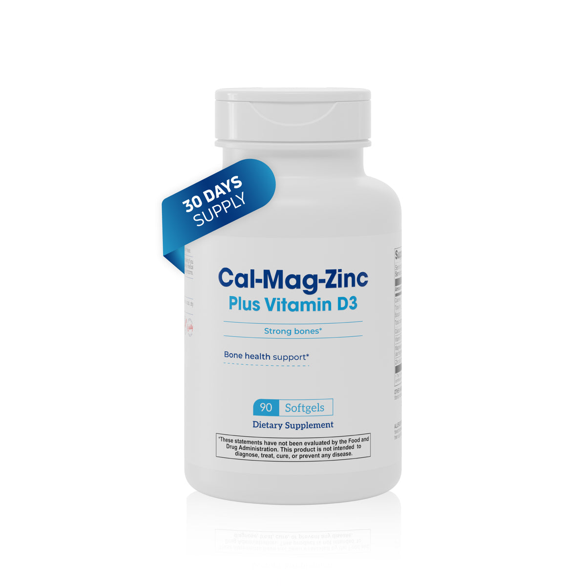 Cal-Mag-Zinc – Calcium, Magnesium & Zinc Mineral Support (90 Softgels) - Benfit