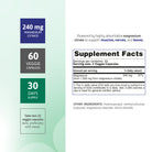 Citramag Magnesium Citrate | 240 mg Magnesium | 60 Veggie Capsules - Benfit