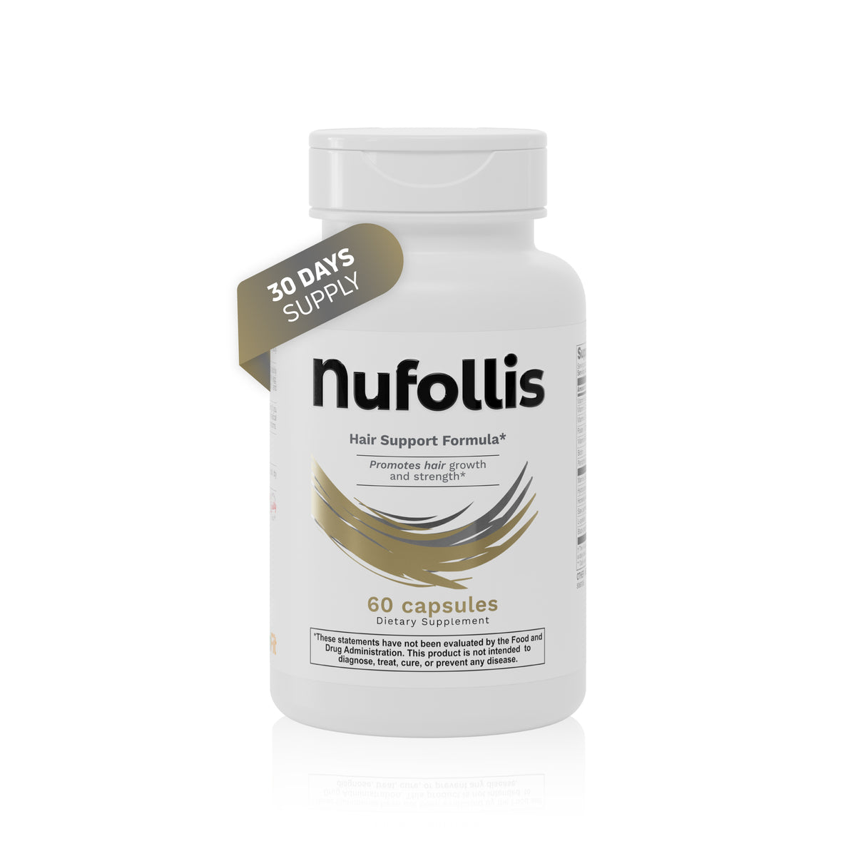 Nufollis Marine Collagen Peptides + Biotin | 60 Capsules - Benfit