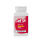 Card-Aid cholesterol support supplement with plant sterols, CoQ10, and fish oil in a 60 softgel bottle.