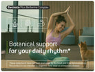 Woman practicing yoga with Garcin Garcinia Cambogia and Berberine Complex to support daily wellness, metabolism, and healthy weight management as part of an active lifestyle.