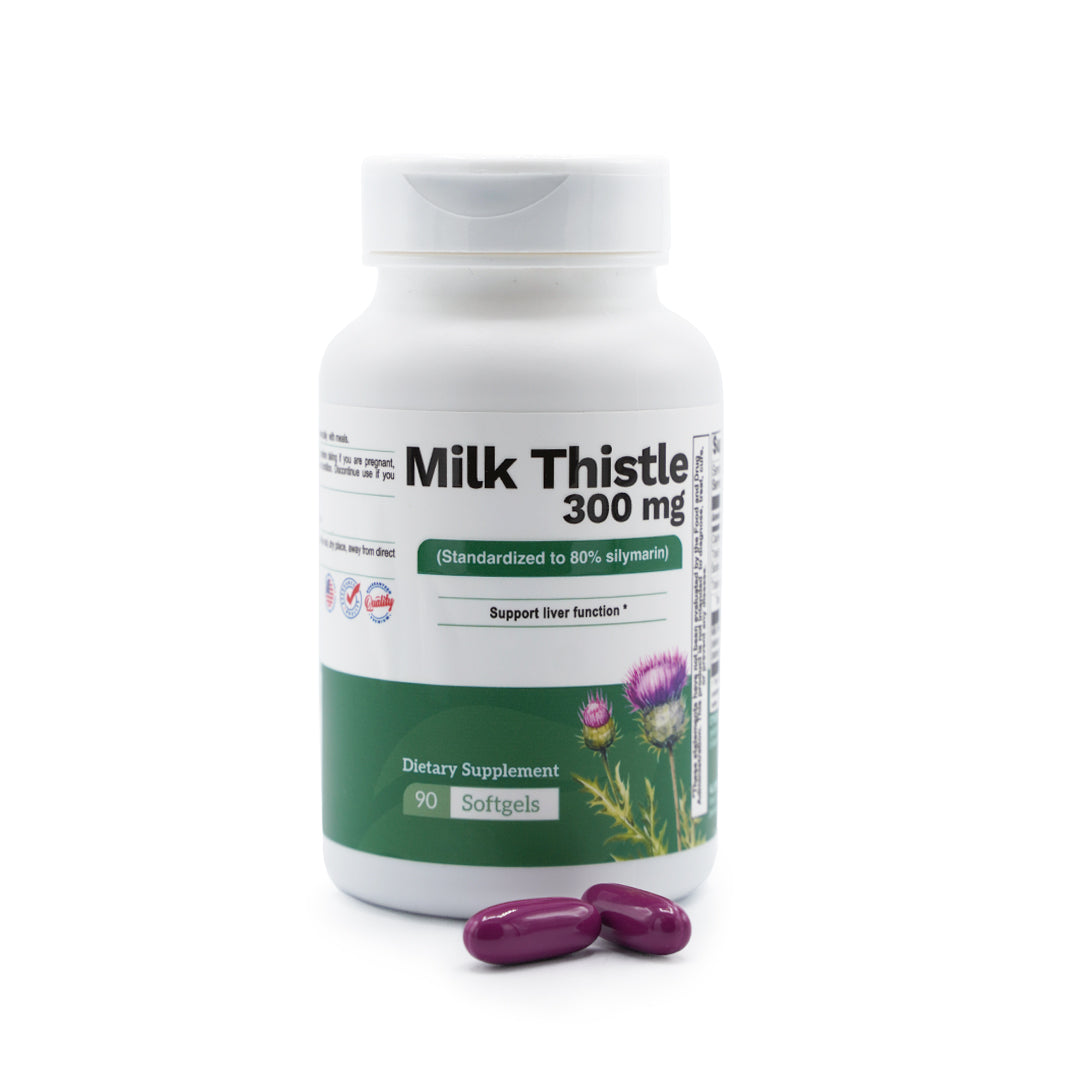 Milk Thistle Extract 300 mg – Daily Liver & Wellness Support - Benfit