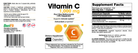 BenFit Vitamin C 1,000 mg supplement with citrus bioflavonoids and hesperidin, 100 capsules, with Supplement Facts and directions.