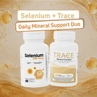BenFit Daily Mineral Support Duo featuring Selenium 200 mcg and Trace Mineral Complex for comprehensive daily mineral and antioxidant support.