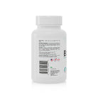 Brainy cognitive support supplement bottle back label with directions, caution information and barcode