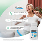 Chromium Picolinate lifestyle image for carbohydrate use, energy levels and glucose metabolism support