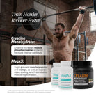 Creatine Monohydrate and MagX3 magnesium bundle for workout performance and recovery support.