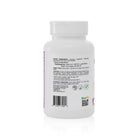 Back label of DigestMax digestive enzyme capsules showing directions, ingredients, barcode, and quality seals.