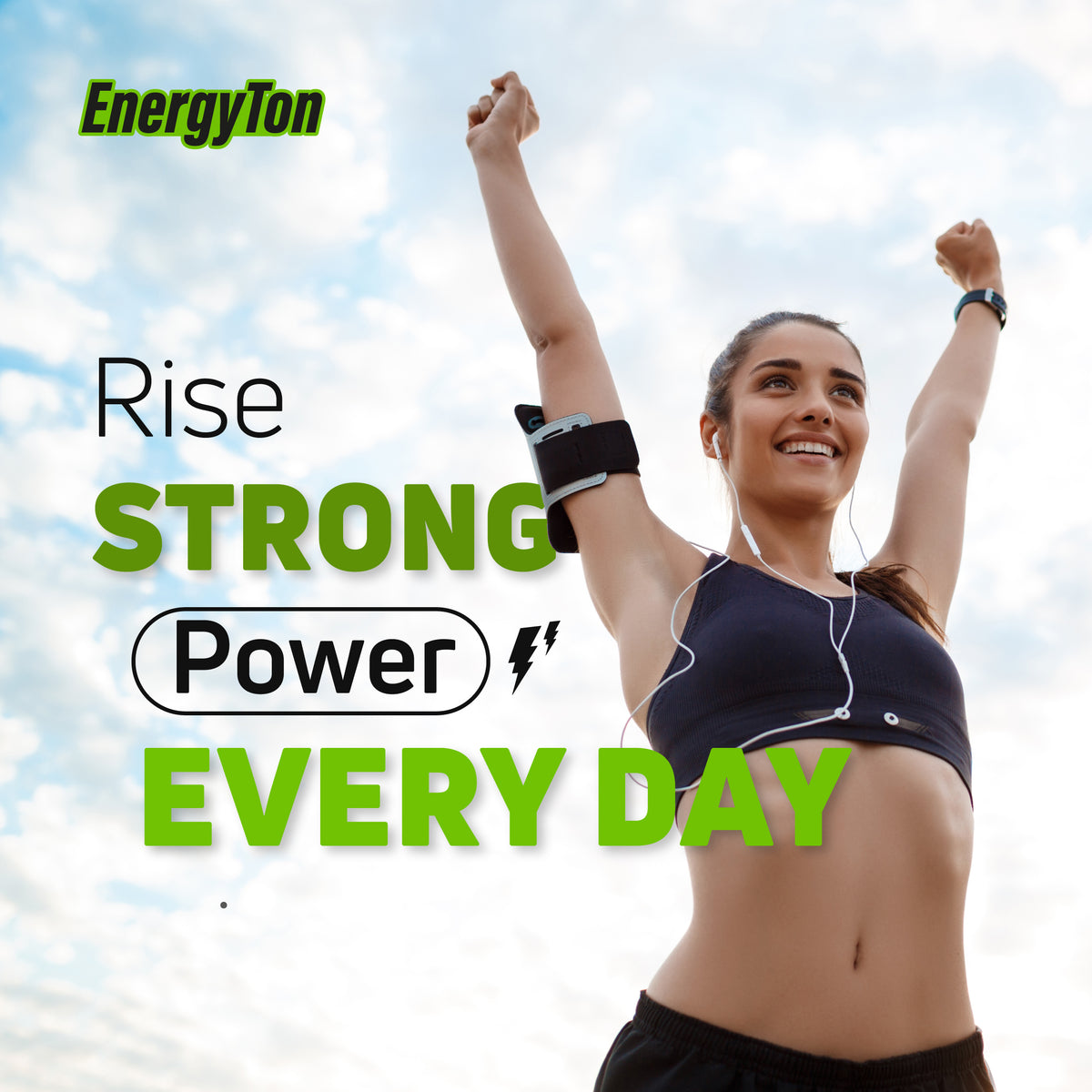 EnergyTon lifestyle image for daily energy, strength, power and active wellness