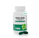 Gotu Kola Centella Asiatica 400 mg supplement bottle standardized to 20% asiaticosides with 60 softgels