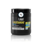L-Glutamine 6000 mg unflavored powder supplement, 240 g container with 40 servings.