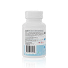 Melatonin 5 mg supplement bottle back label with directions, caution information and barcode