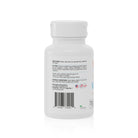 Mobiol supplement bottle back label with directions, caution information and barcode