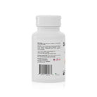 Selenium 200 mcg supplement bottle back label with directions, caution information and barcode
