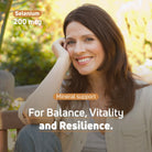 Selenium 200 mcg mineral support supplement for balance vitality and resilience