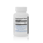 SIMOVE back label showing supplement facts, ingredients, and shellfish allergen information.