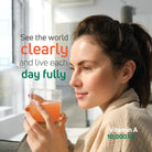 Vitamin A 10000 IU lifestyle image for daily vision support and wellness